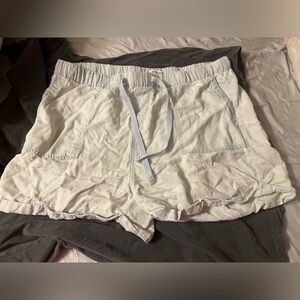 Women's very light blue  Casual Shorts